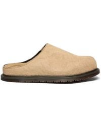 Dr. Martens - San Hairy-Suede Mules - Lyst