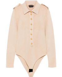 Tom Ford - Body En Maille À Design Nervuré - Lyst