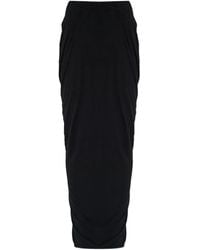 Entire studios - Draped Midi Skirt - Lyst
