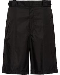 Prada - Re-Nylon Bermuda Shorts - Lyst