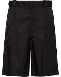 Prada - Re-Nylon Bermuda Shorts - Lyst