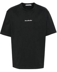 Acne Studios - Logo-Print T-Shirt - Lyst