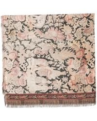 Pierre Louis Mascia - Jacquard-Woven Fringed Scarf - Lyst
