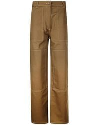 Cecilie Bahnsen - Omega Trousers Denim Fall - Lyst