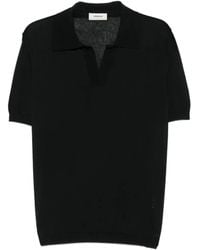 A PAPER KID - Open-Collar T-Shirt - Lyst