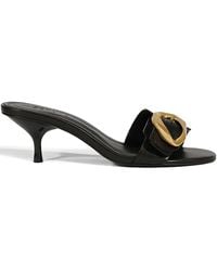 SCHUTZ SHOES - 50 Mm Olga Buckle-Detail Sandals - Lyst