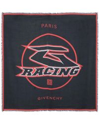 Givenchy - Foulard Quadrato Con Stampa Astratta - Lyst