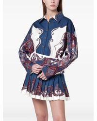 FARM Rio - Arabesque Long Sleeve Shirt - Lyst