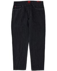 HUGO - Belt-Loop Pocket Jeans - Lyst