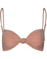 Johanna Ortiz - Heliconia Knot Bikini Top - Lyst