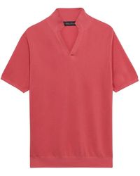 Brooks Brothers - Haut En Piqué À Col Ouvert - Lyst