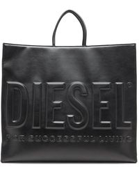 DIESEL - Dsl 3D Shopper Ew X Embossed Tote Bag - Lyst