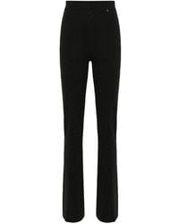 Nissa - Rhinestone-embellished Slim-fit Trousers - Lyst