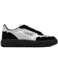 Autry - Wildpace Low Panelled Sneakers - Lyst