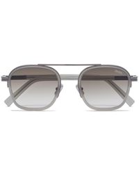 Zegna - Square-frame Gradient-lenses Sunglasses - Lyst