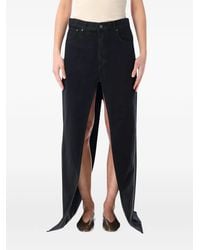 Haikure - Gana Slit Skirt - Lyst