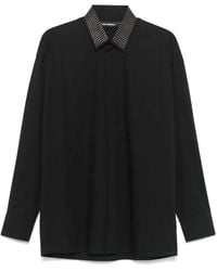 Karl Lagerfeld - Overhemd Met Studs Op De Kraag - Lyst