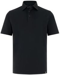 BOGGI - Branded-Button Short-Sleeve Polo Shirt - Lyst