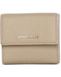 Coccinelle - Small Textured-Leather Wallet - Lyst
