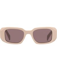 Prada - Runway Sonnenbrille mit Oversized-Gestell - Lyst