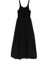 ELEH - Sleeveless Pleated Dress - Lyst
