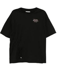 Musium Div. - Logo-Embroidered T-Shirt - Lyst