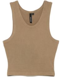 Entire studios - Cropped Tank Top - Lyst