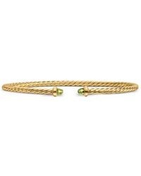 David Yurman - Micro Cablespira Flex Bracelet - Lyst