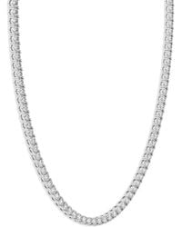 Diamond Essentials - Diamond Necklace - Lyst