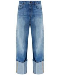 Givenchy - Rolled-Up Cuffs Jeans - Lyst