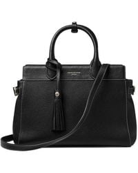 Aspinal of London - Savannah Pebbled-Leather Tote Bag - Lyst