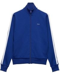 Prada - Embroidered-Logo Sweatshirt - Lyst