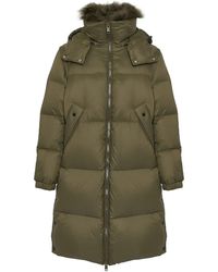 Yves Salomon - Detachable Hood Long Coat - Lyst
