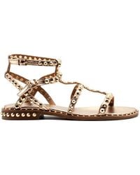 Ash - Precious Stud-Embellished Gladiator Sandals - Lyst
