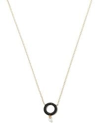 PERSÉE - 18Kt Diamond Pendant Necklace - Lyst