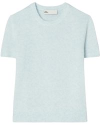 Tory Burch - Cashmere Silk T-Shirt - Lyst