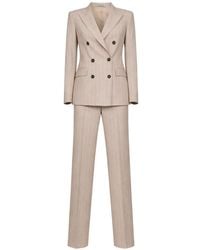 Tagliatore - Pinstriped Double-Breasted Suit - Lyst