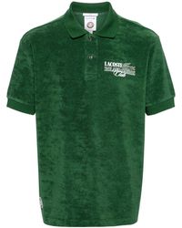 Lacoste - X Roland Garros Terry-cloth Polo Shirt - Lyst