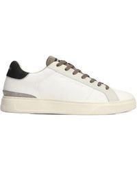 Crime London - Blade Logo-Print Panelled Sneakers - Lyst