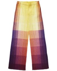 Pleats Please Issey Miyake - Photon Trousers - Lyst