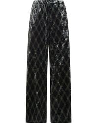 Pierre Louis Mascia - Diamond-Pattern Trousers - Lyst
