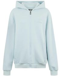 Philipp Plein - Zip-Fastening Hooded Sweatshirt - Lyst