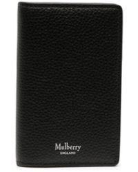 Mulberry - Logo-stamp Leather Card Holder - Lyst