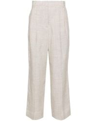 Rohe - Pleated Wide-Leg Trousers - Lyst