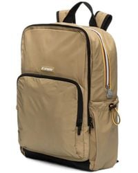 K-Way - Gizy Logo-Patch Zip-Fastening Backpack - Lyst