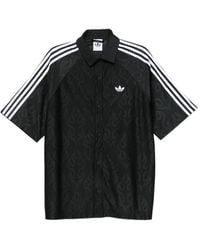 adidas - Basketball Flame Jacquard Shirt - Lyst
