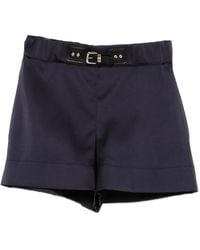 Maje - Satin Shorts - Lyst