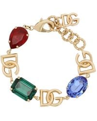 Dolce & Gabbana - Dg クリスタルブレスレット - Lyst