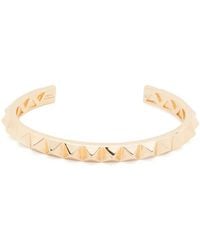 Eddie Borgo - Große Pyramid Armspange - Lyst