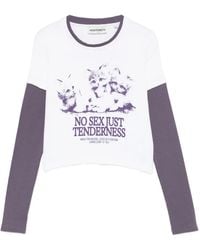 Carne Bollente - Kitten Crush Graphic T-Shirt - Lyst